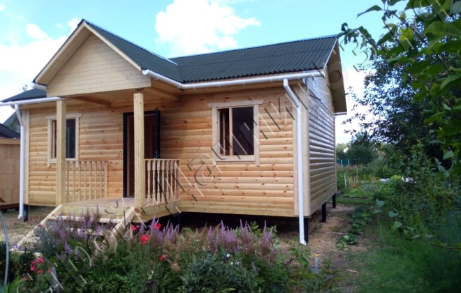 3 Брусовой дом ОД-7 6×8, 48 м², Московская область, Город Воскресенск, СНТ «Союз». (7)